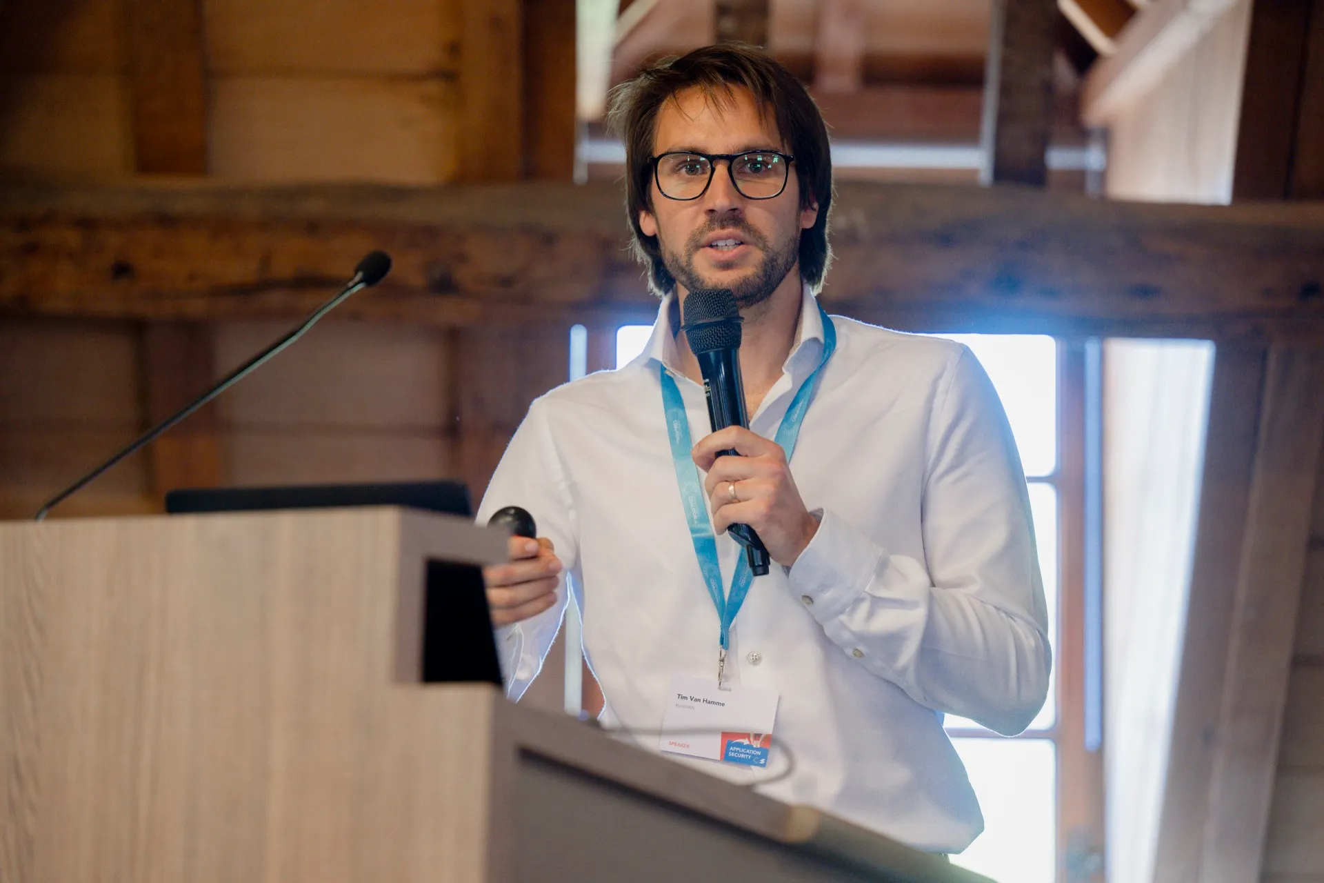 Tim at the Cyber Security Coalition